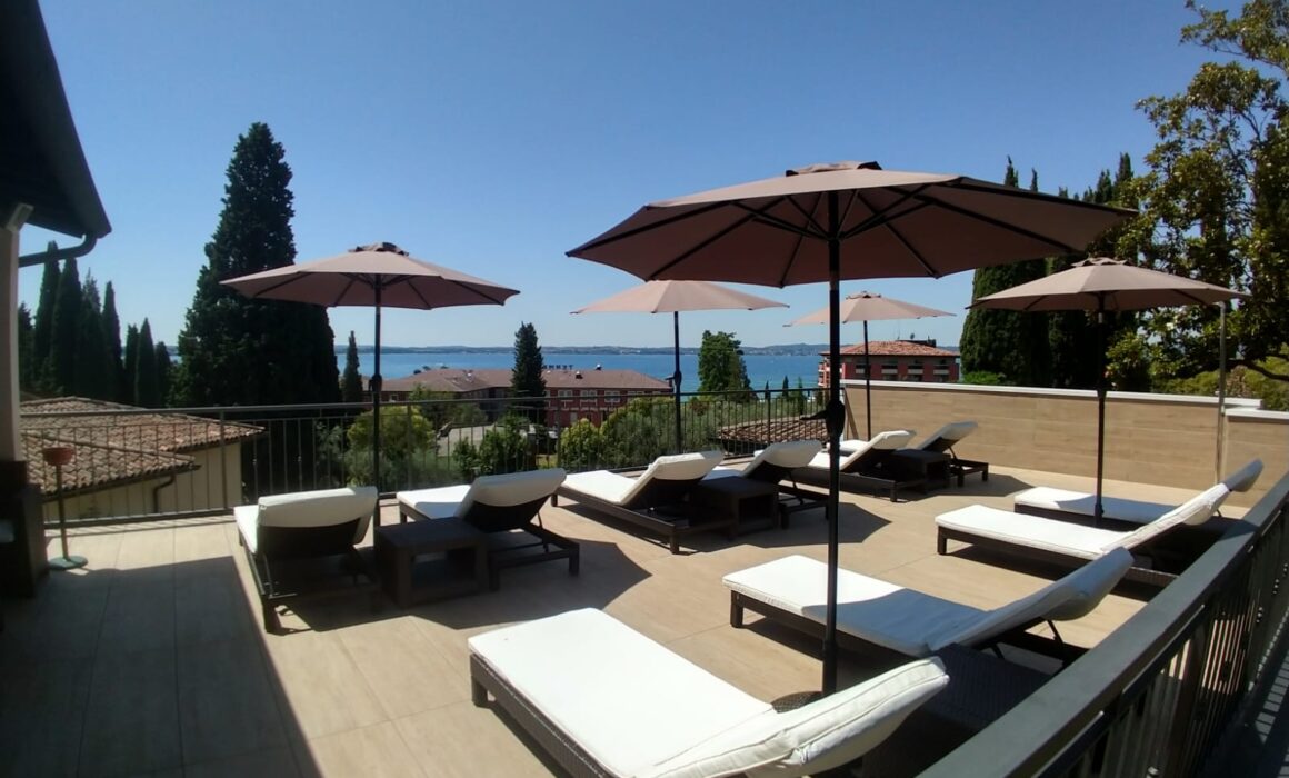 solarium hotel Meridiana Sirmione